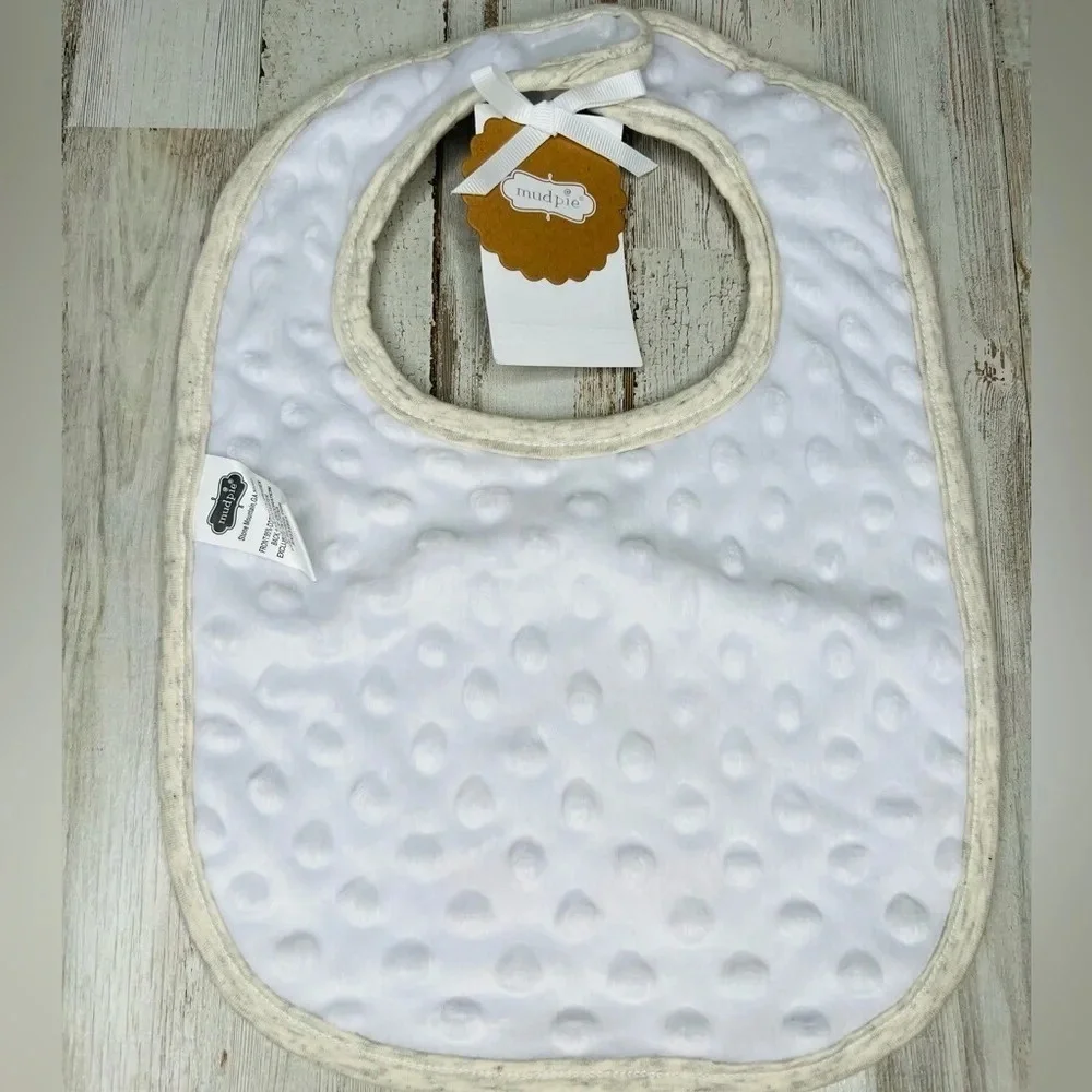 Mud Pie My First Thanksgiving Baby Bib Multicolor Velcro Closure